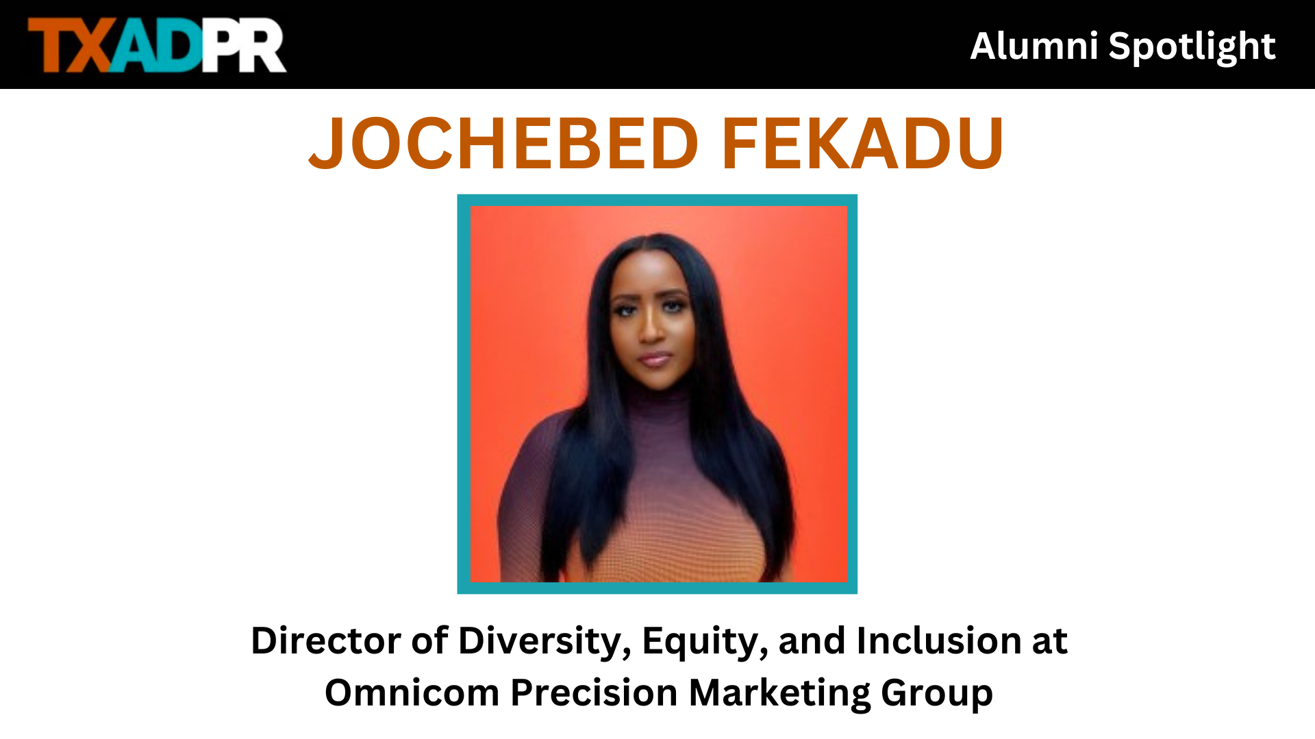 Jochebed Fekadu Feature Updated