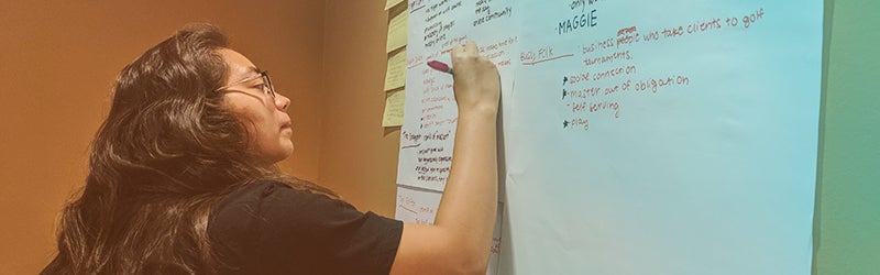 Photo of Student in Class