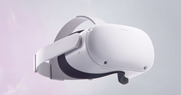 White Oculus Headset