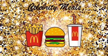 McDonalds Celebrity Meals