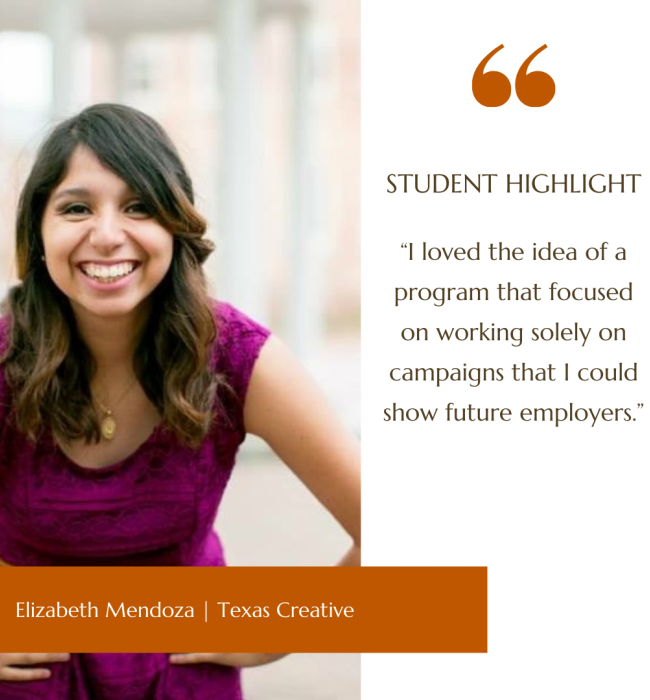 Texas Creative Student Highlight: Elizabeth Mendoza | Stan Richards ...