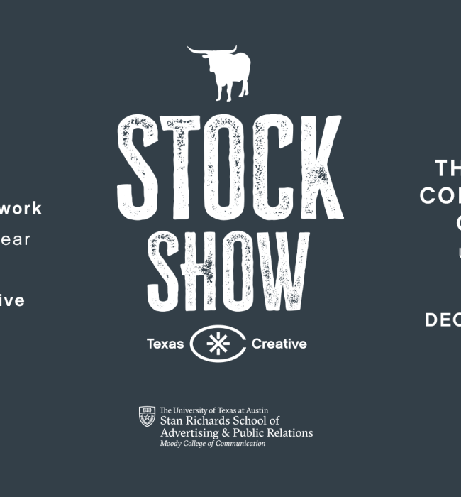 Texas Creative Stock Show set for Dec. 5 | Stan Richards School of ...