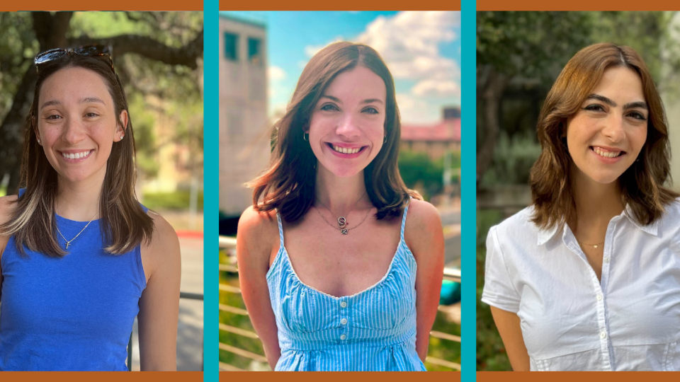 The three leads pictured