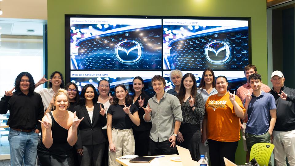 ICC class photo with Mazda client