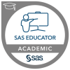 SAS educator badge