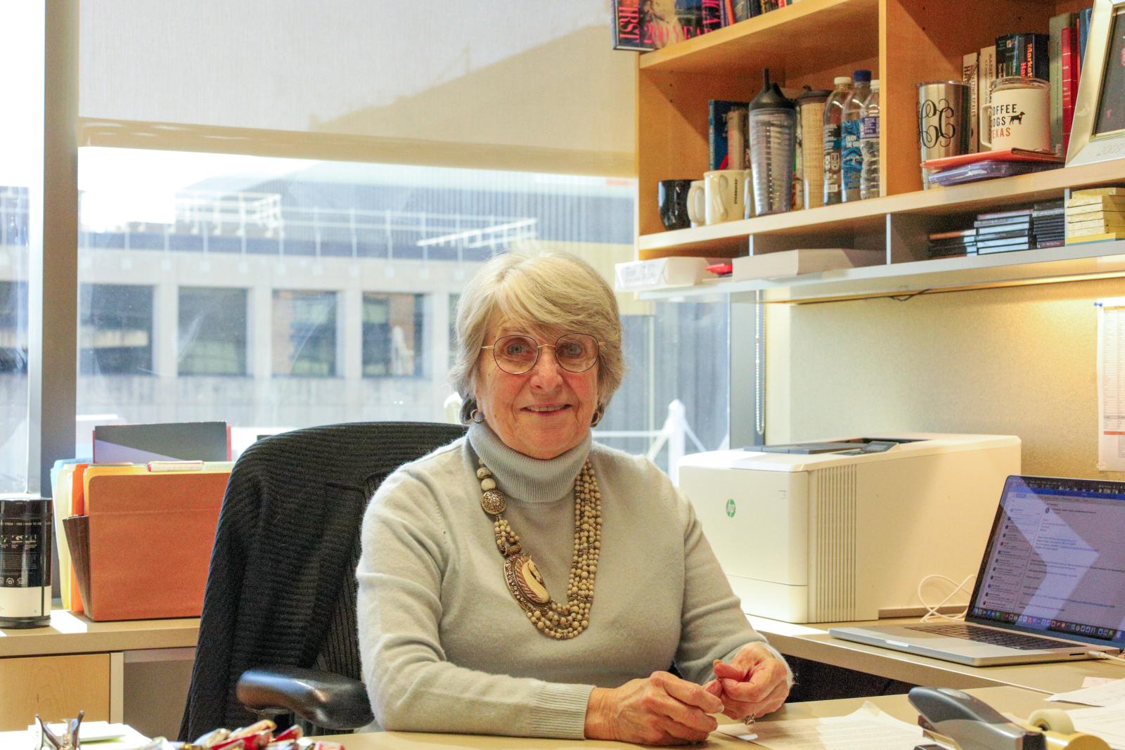 Isabella Cunningham in her office