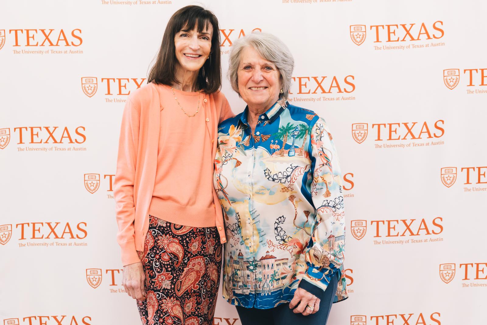 Isabella Cunningham with Interim Dean Vangelisti