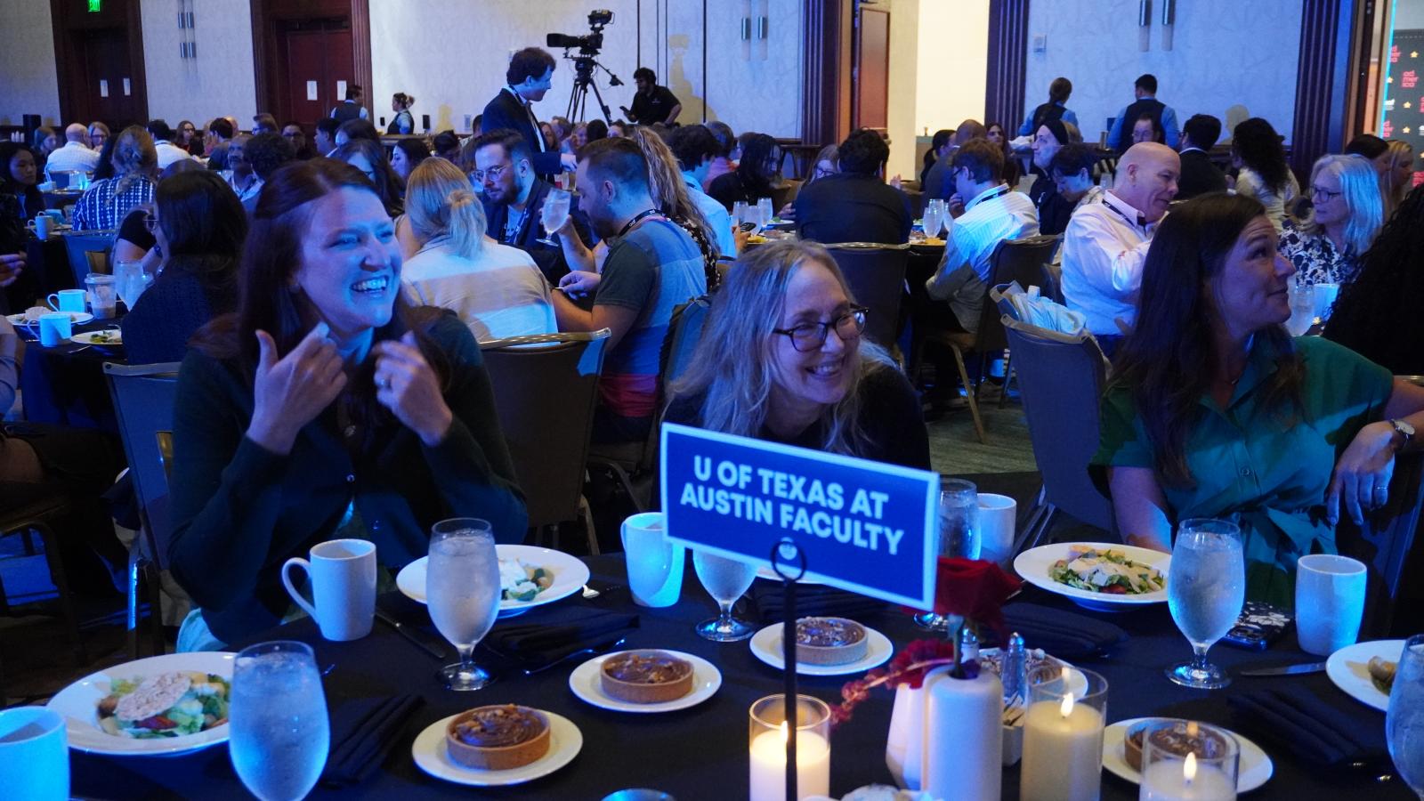 SRS faculty at NSAC dinner